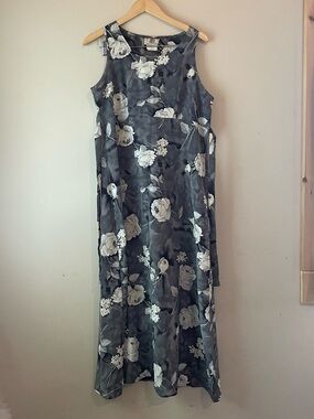 🐱 Pariscope | VINTAGE Maxi Floral Dress
